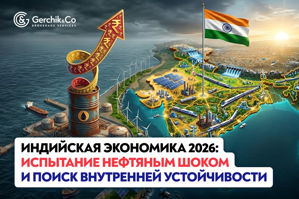  Индийская экономика 2026: Испытание нефтяным шоком и поиск внутренней устойчивости.