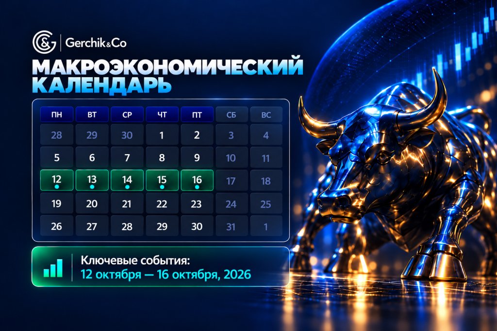 Макроэкономический календарь: 12 – 16 октября 2026 года